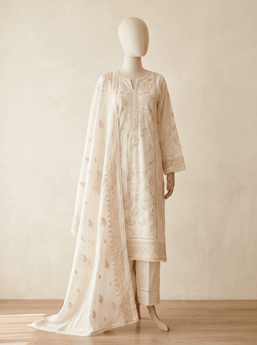 Meher Chikankari Suit